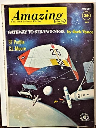 Item #70613 Amazing Stories, August 1962. C. L. Moore Jack Vance, others