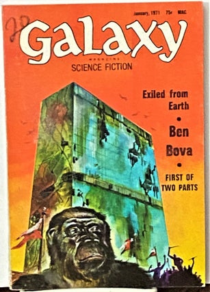 Item #70736 Galaxy Science Fiction January 1971. H. H. Hollis Ben Bova, Thomas Scortia, A....