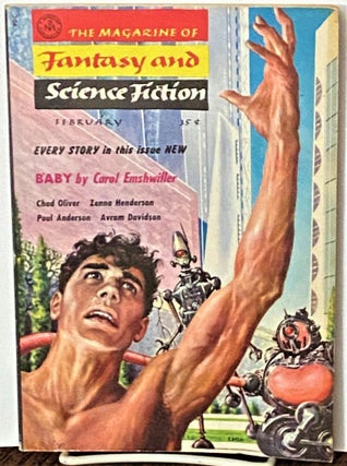 Item #70743 The Magazine of Fantasy and Science Fiction February 1958. Rog Phillips Isaac Asimov,...