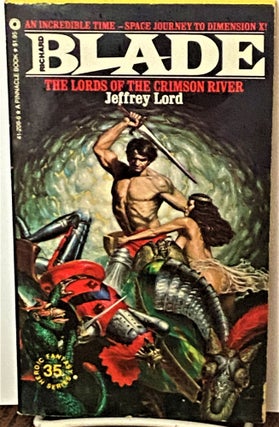 Item #70850 The Lords of the Crimson River, Richard Blade #35. Jeffrey Lord