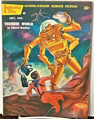 Item #70861 Imaginative Tales, July 1956. Alexander Blade Edmond Hamilton, others