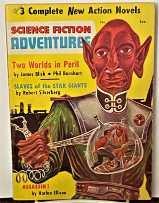 Item #70862 Science Fiction Adventures, Feb. 1957, Vol. 1, No. 2. Robert Silverberg Harlan...