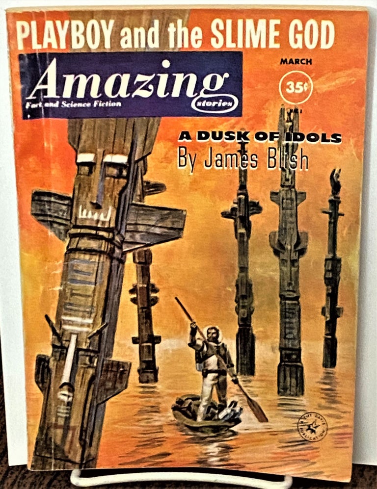 Item #71022 Amazing Stories, March 1961. James Blish Donald E. Westlake, others, Isaac Asimov.