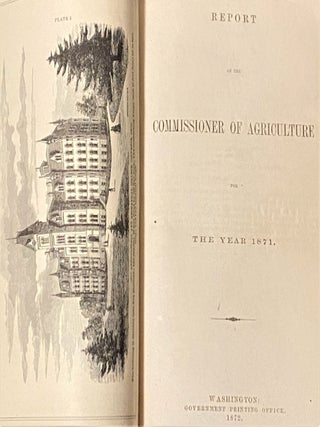 Report of the Commissioner of Agriculture for the Year 1871