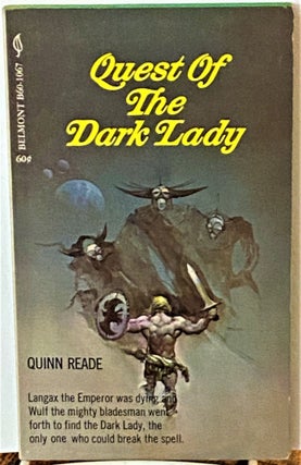 Item #71209 Quest of the Dark Lady. Quinn Reade
