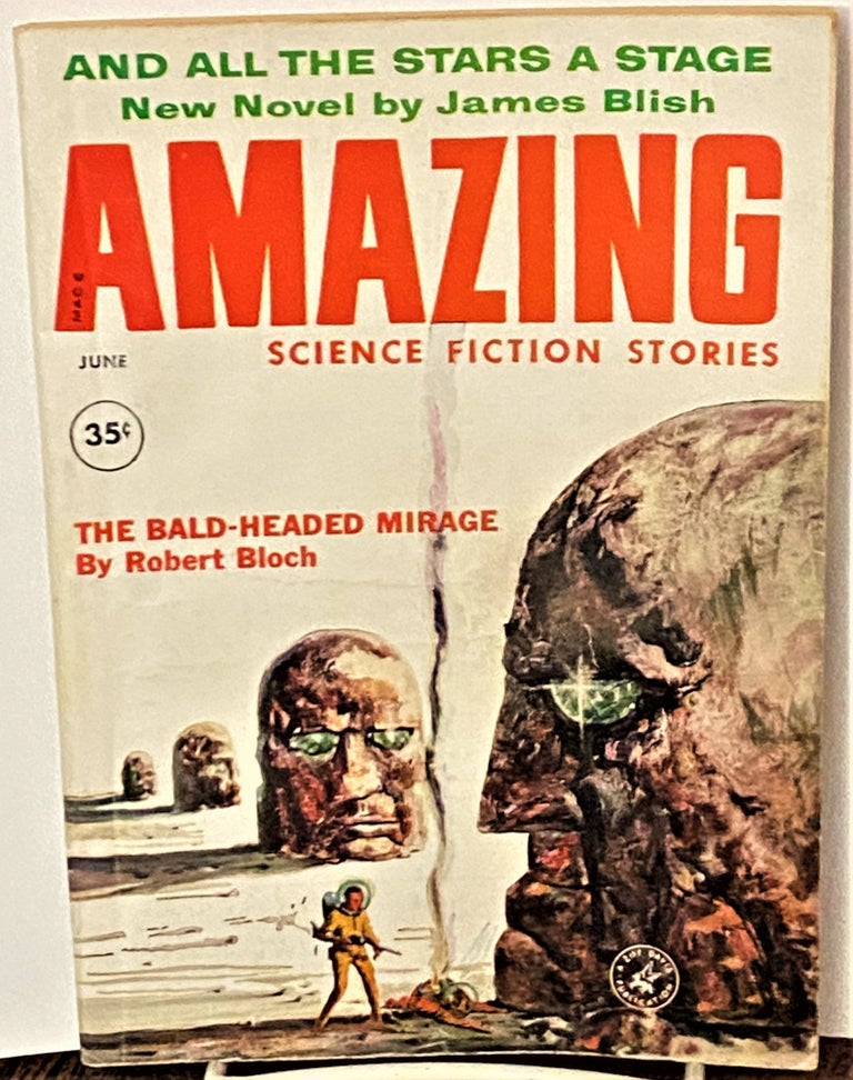 Item #71267 Amazing Stories June 1960. Robert Bloch James Blish, others.