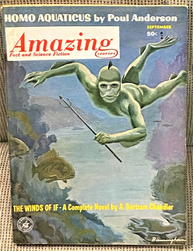 Item #71310 Amazing Stories, September 1963. A. Bertram Chandler.
