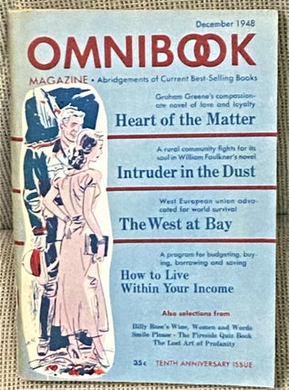 Item #71507 Omnibook December 1948. Graham Greene, William Faulkner, Barbara Ward, J K. Lasser,...