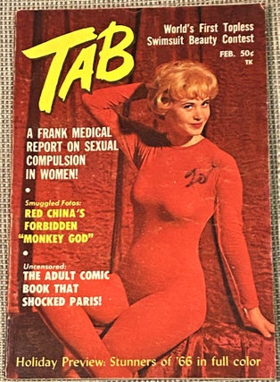 Item #71622 Tab Magazine, February 1966. publisher Allen Stearn