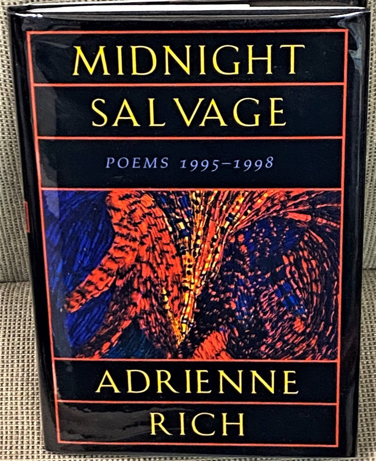 Item #71744 Midnight Salvage, Poems 1995-1998. Adrienne Rich.