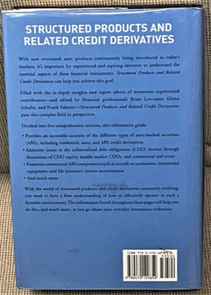Structured Products and Related Credit Derivatives, A Comprehensive Guide for Investors