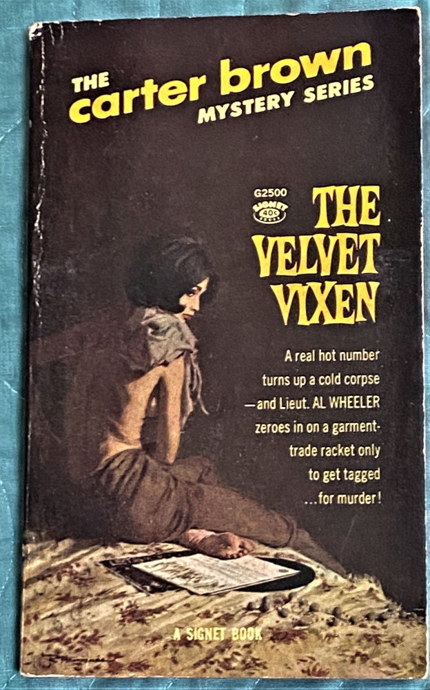 Item #71800 The Velvet Vixen. Carter Brown.