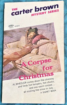 Item #72006 A Corpse for Christmas. Carter Brown