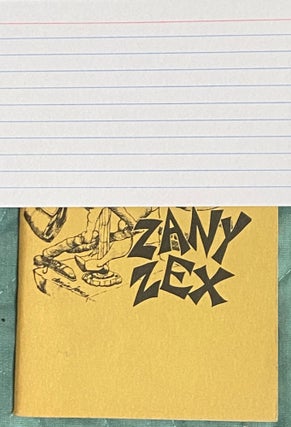 Item #72070 Zany Zex. Anonymous