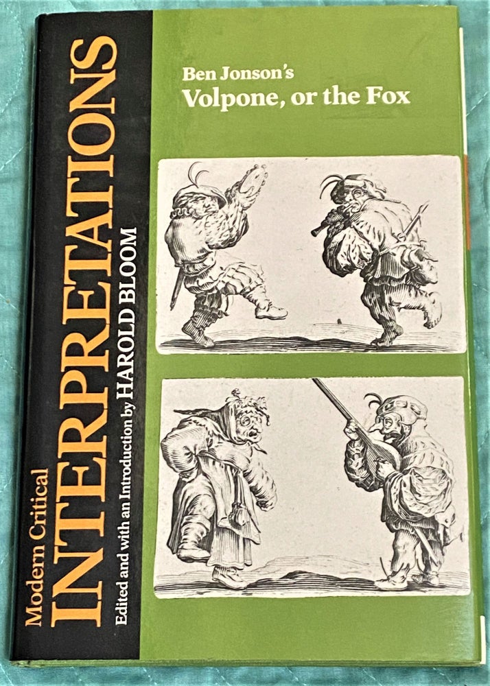 Item #72117 Ben Jonson's Volpone, or the Fox. Harold Bloom.
