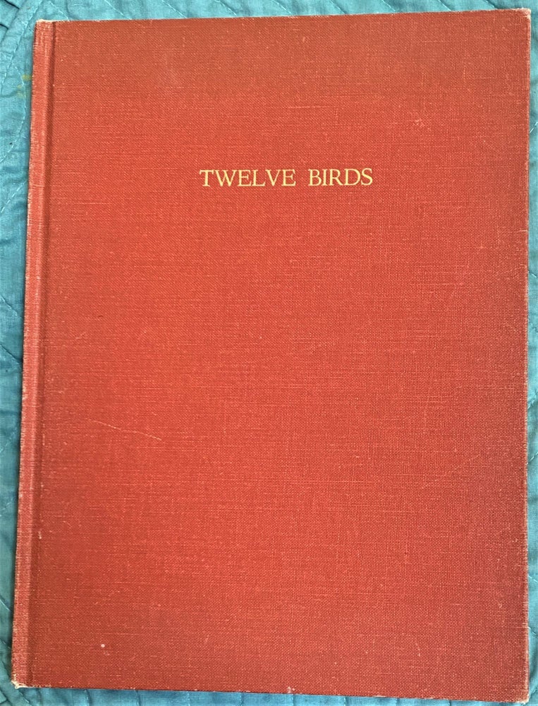 Item #72126 Twelve Birds. Herbert A. Kenny, Jack Coughlin, poetry.