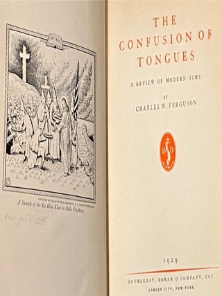 The Confusion of Tongues, A Review of Modern Isms