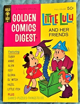 Item #72457 Golden Comics Digest 36 Little Lulu and Her Friends. Golden Comics Digest