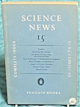 Item #72990 Science News 15. J L. Crammer