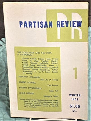 Item #73068 Partisan Review: Winter, 1962 (Volume XXIX, Number 1). Stanley Kunitz Hannah Arendt,...