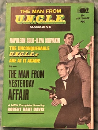 Item #73523 The Man from U.N.C.L.E. Magazine September 1967. Robert Hart Davis