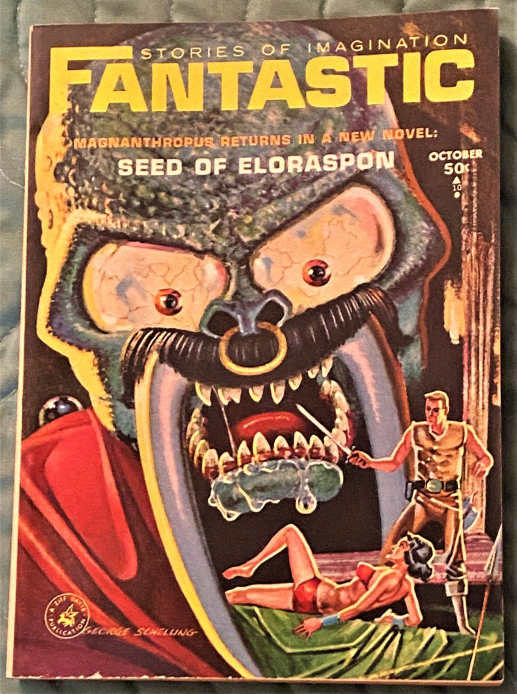 Item #73524 Fantastic Stories of Imagination October 1964. Fritz Leiber Piers Anthony, others.