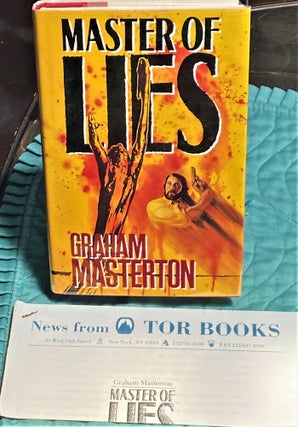 Item #73537 Master of Lies. Graham Masterton