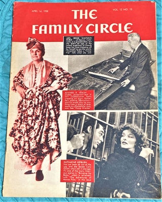 Item #73899 The Family Circle, April 1st, 1938. Harry H. Evans