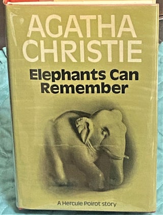 Item #74125 Elephants can Remember. Agatha Christie