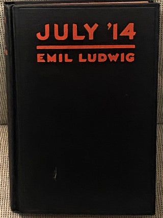 Item #74225 July '14. Emil Ludwig
