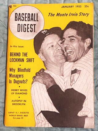 Item #74890 Baseball Digest January 1952. Many Authors