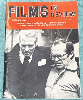 Item #74994 Films in Review, October 1984, featuring Paul Newman and Sidney Lumet, from The...