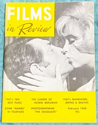 Item #74996 Films in Review February 1968, cover features Dean Martin and Stella Stevens in How...