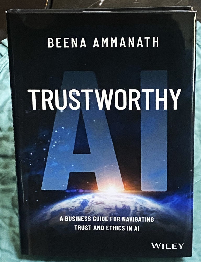 Item #75056 Trustworthy AI. Beena Ammanath.