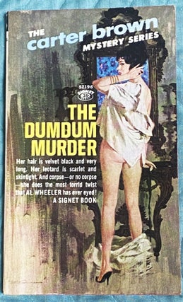 Item #75101 The Dumdum Murder. Carter Brown