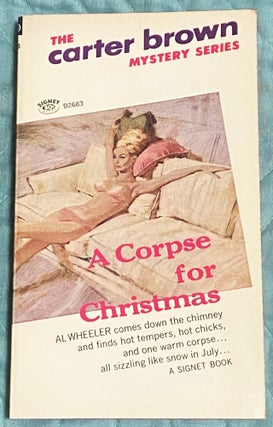 Item #75139 A Corpse for Christmas. Carter Brown