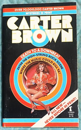 Item #75143 Death to a Downbeat. Carter Brown
