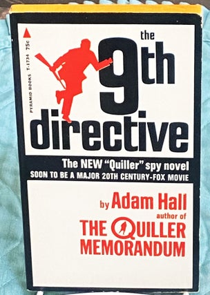 Item #75282 The 9th Directive. Adam Hall