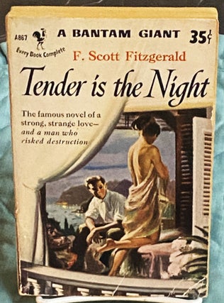 Item #75309 Tender is the Night. F. Scott Fitzgerald