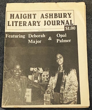 Item #75404 Haight Ashbury Literary Journal, Volume 1, Number 6, featuring Deborah Major &...