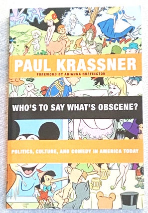 Item #75616 Who's to Say What's Obscene? Paul Krassner