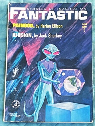 Item #75676 Fantastic Stories of Imagination, June 1964. Jack Sharkey Harlan Ellison, others