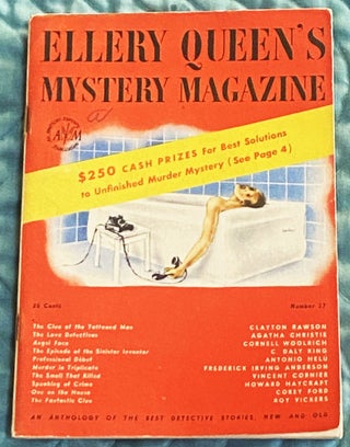 Item #75706 Ellery Queen's Mystery Magazine December 1946. Cornell Woolrich Agatha Christie, others