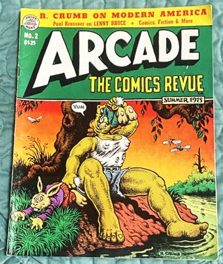 Item #75823 Arcade, The Comics Revue, Vol. 1, No. 2. Paul Krassner R. Crumb, others, Justin...