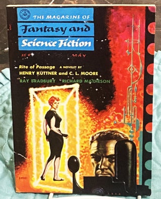 Item #76197 The Magazine of Fantasy and Science Fiction May 1956. Richard Matheson Ray Bradbury,...