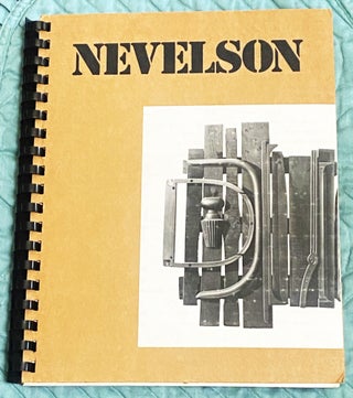 Item #76282 Sky Gates and Collages May 4-8 June 1974. Louise Nevelson
