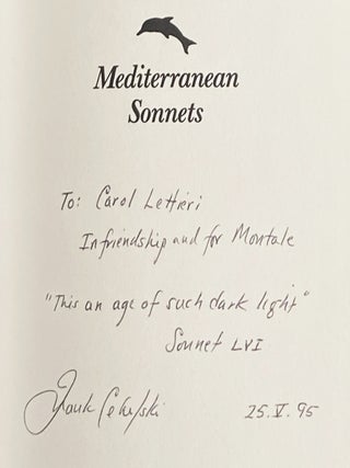 Mediterranean Sonnets