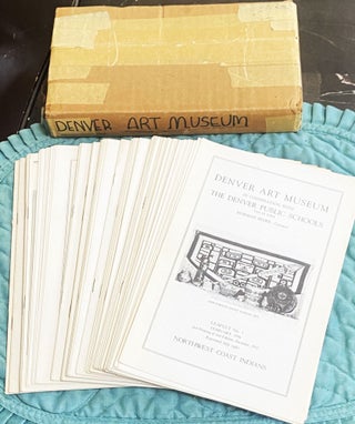 Item #76452 Denver Art Museum, Indian Leaflet Series. Norman Feder Denver Art Museum, Frederic H....