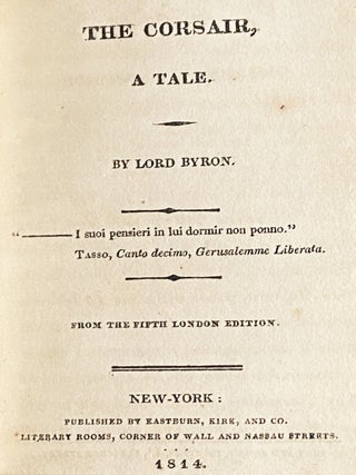 The Corsair, A Tale