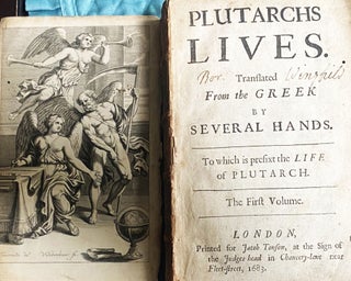 Item #76554 Plutarch's Lives. Translated from the Greek by Several Hands. To Which is Prefixt the...